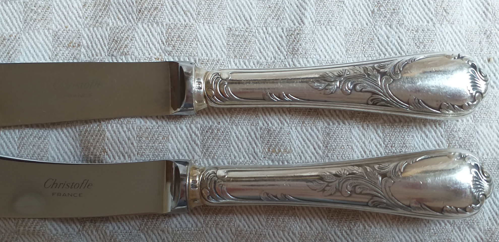 Couteau à Fromage Et Fruit Christofle Spatours 18.5 Cm - Argenté, Acier Inoxydable