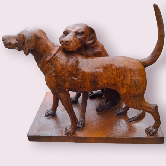 Picture of chiens en fonte